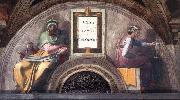 Michelangelo Buonarroti Jesse - David - Solomon Spain oil painting artist